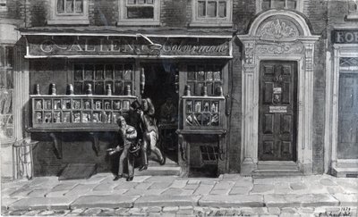 Tienda de colorantes, St. Martin